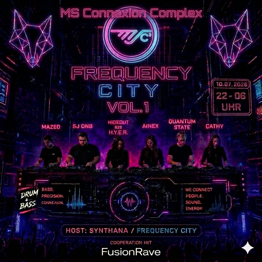 FREQUENCY CITY • Vol. 1 – MS Connexion Complex, 10.07.2026